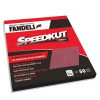 Caja de lijas para metal FANDELI BW80 Speedkut, ideal para diferentes tipos de lijas para metal