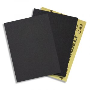Lija para tela FANDELI C-89, papel de lija resistente con grano de lija ideal para aplicaciones en metal, madera y usos generales.