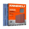 Caja de lija para metal FANDELI J-73, útil para trabajos con lija para metal oxidado y limpieza de superficies
